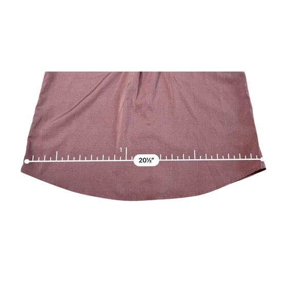 Banana Republic Pink Rose Embellished Tunic Blouse SMALL Bohemian Urban Feinine - Picture 6 of 11